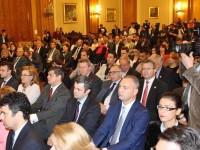 FOTO: Deputatul Ionuț Săvoiu, prezent la dezbaterea care l-a avut drept invitat pe fostul consilier al lui Tony Blair, Lordul Peter Mandelson