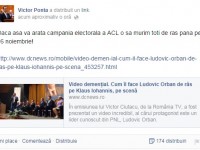 Victor Ponta ironizează prestația lui Ludovic Orban de la Târgoviște: O să murim toți de râs până pe 16 noiembrie!