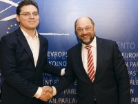 Europarlamentarul Victor Negrescu – întâlnire cu Martin Schulz, președintele PE