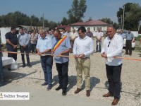 FOTO: A fost inaugurat sistemul centralizat de canalizare din satul Voinești!