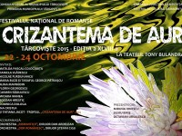 Târgoviște, 22-24 octombrie: Crizantema de Aur – ediția a XLVIII-a. Recitaluri, juriu, prezentatori