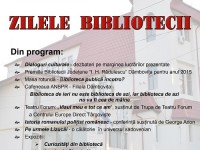 Biblioteca Județeană „I.H. Rădulescu” organizează Zilele Bibliotecii! Programul manifestărilor