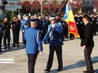 Centrului de Perfecționare Jandarmi Ochiuri i-a fost înmânat Drapelul de Luptă al Unității! (foto)