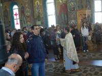 Hram şi agapă frăţească pentru credincioşii bisericii Sfinţii Arhangheli Mihail şi Gavriil din Târgovişte!