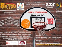Târgoviște, 13 februarie: Cupa YouthBank la baschet 3×3!