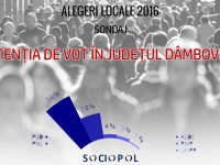 ALEGERI LOCALE 2016: Cel mai recent sondaj la nivelul județului Dâmbovița!