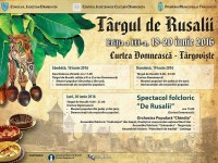Târgoviște – Curtea Domnească, 18-20 iunie: Târgul de Rusalii, ediția a III-a!