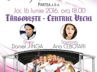 Târgoviște, Centrul Vechi: „Lie, Ciocârlie” – Orchestra Simfonică „Muntenia” și Ana Cebotari!