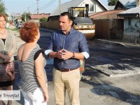 Târgoviște: Continuă lucrările în cartierul Matei Voievod! Record de asfalt turnat în weekend-ul trecut