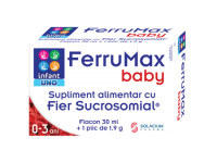 Farmaciile Hyperici recomandă: Infant UNO FerruMax Baby – un pas înainte în terapia orală cu fier!