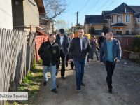 Târgoviște: Lucrările pe lotul 1 de străzi care vor fi asfaltate în 2017 au început astăzi pe strada Iazului!