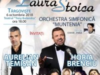 Târgoviște: Horia BRENCIU, Aurelian TEMIȘAN și alții, concert extraordinar „IN MEMORIAM LAURA STOICA”