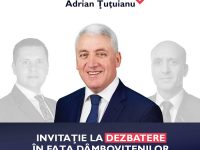 Adrian Țuțuianu (PRO ROMÂNIA) îi provoacă pe candidații PSD și PNL la o dezbatere publică în fața dâmbovițenilor (detalii)