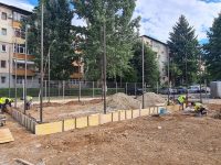 Târgoviște: Urmează o nouă transformare unei zone degradate / fitness în aer liber și teren de mini-baschet lângă Școala nr. 8