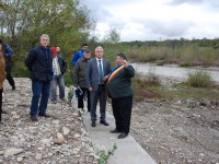 Investiție finalizată la Brănești: Apărare de mal pe râul Ialomița, în zona Scârlențea