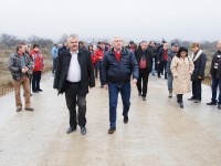 FOTO: Președintele CJD, vizită de lucru pe șantierele de investiții din Mănești