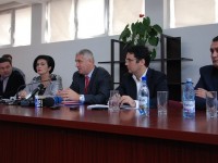 Ministrul Remus Pricopie, întâlniri de lucru la Târgoviște și Găești cu directori de școli, profesori și reprezentanți ai mediului de afaceri