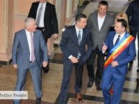 Târgoviște: Premierul Sorin Grindeanu, întâlnire cu primarul Cristian Stan și discuție despre prioritățile municipiului! (foto + declarații)