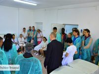 Echipa de volei a CSM Târgoviște, daruri pentru Secția Nou-Născuți a Spitalului Județean! (foto)