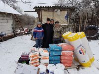 Arhiepiscopia Târgoviștei sprijină reconstrucția casei unei familii din Cornățelu