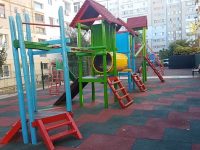Târgoviște: Loc de joacă transformat în micro 4, pe strada Diaconu Coresi. Urmează parcarea (foto)