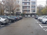 Târgoviște: Parcare finalizată pe strada Nicolae Iorga (foto)