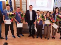 Sportivii „Special Olympics” felicitați de Executivul Primăriei Târgoviște