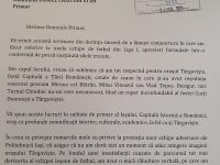 Primarul din Iași revine asupra declarației jignitoare despre Târgoviște / scrisoare către primarul Cristian Stan