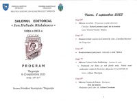 Salonul Editorial din cadrul Zilelor Cetății, programul celor 3 zile / lansări importante și noutăți editoriale